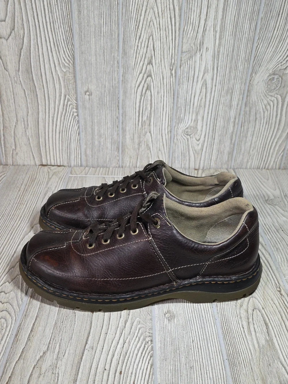 Dr. Martens 11199 Brown Leather Chunky Oxford Lace Up Shoes Mens Size 12 Vintage